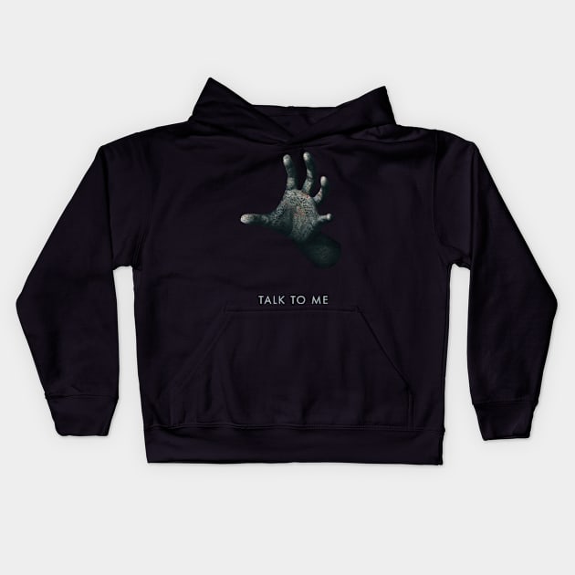 TALK TO ME Kids Hoodie by Sudburied